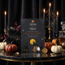 Maison hantée effrayante Trunk or Treat Halloween