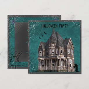 Invitation Maison hantée Halloween