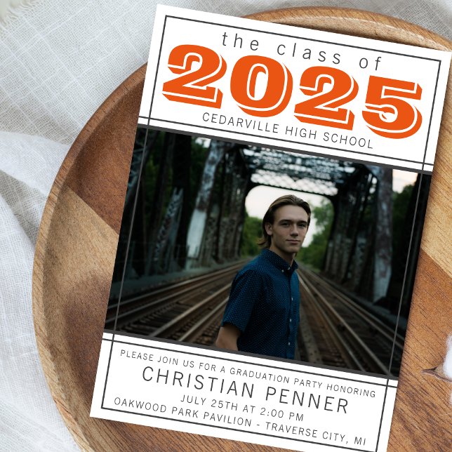 Invitation Maison Ouverte Fête de Remise de Diplômes 2023 Pho (Créateur téléchargé)