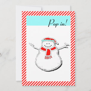 Invitation Maison ouverte pour les Fêtes