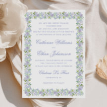 Maison Romantique Cadre Floral Mariage
