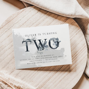 Invitation Majestic Dragon Mythique Boys 2e anniversaire