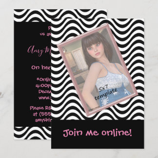 Invitation Making Waves Sweet 16 Live Stream Anniversaire