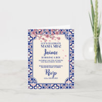 Mama Mia Baby Shower Cerisiers en Fleurs