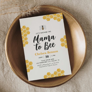 Invitation Mama to Bee Bumblebee Baby shower
