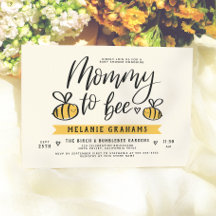 Maman À Abeille Lettres & Baby shower Honeycomb