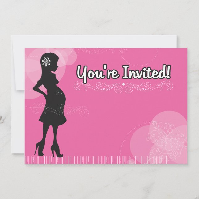 Invitation Maman chic (Devant)