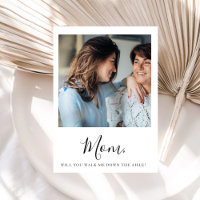 Maman, m'accompagneras-tu à l'autel Mère Mariée