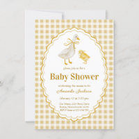 Maman Pâques et bébé Poussin Shower de Naissance
