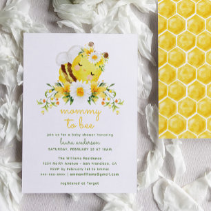 Invitation Maman Pour Être Un Baby shower Neutre Pour Le Sexe