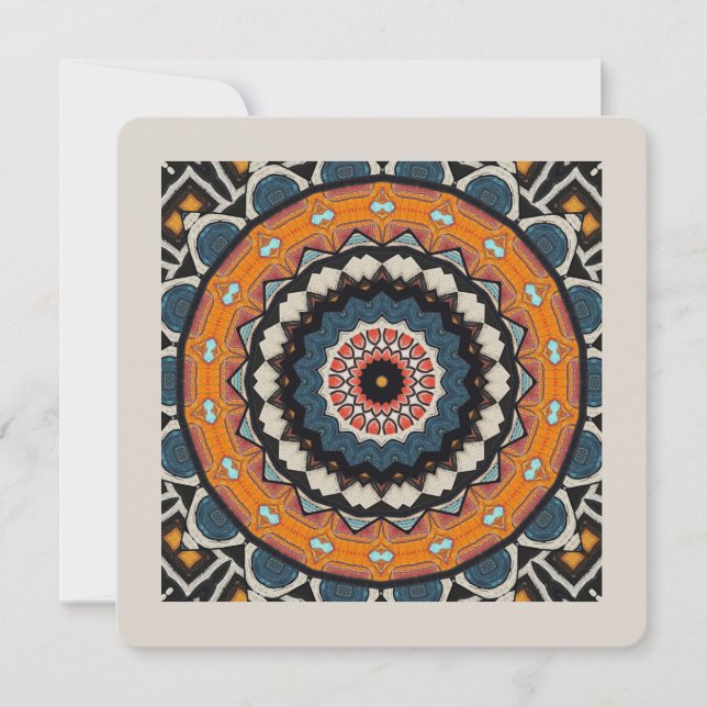 Invitation Mandala (Devant)