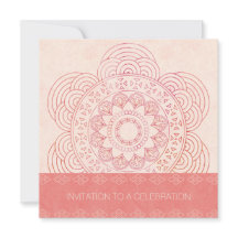 Mandala Boho Chic 60e anniversaire
