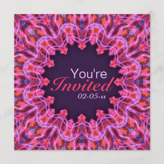 Invitation Mandala rose