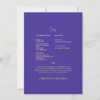 Mandala Royal Blue Détails du Mariage