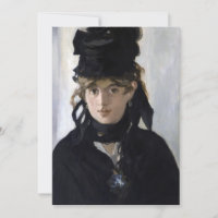 Manet - Berthe Morisot with a bouquet of violets