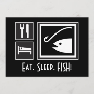 Invitation Mangez les POISSONS de sommeil ! Vous êtes invités