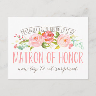 Invitation Manifestement Matron Of Honor Rose Garden