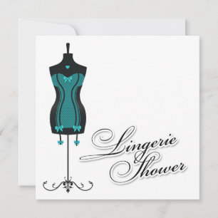 Invitation Mannequin Lingerie 311-Turquoise