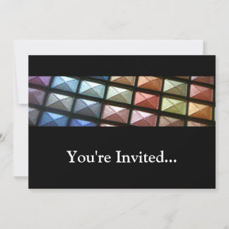Invitation Maquillage géométrique des ombres