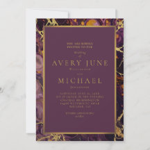 Marbre Violet Luxueux Prune