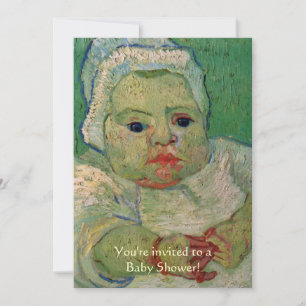Invitation Marcelle Roulin par Vincent van Gogh, Baby shower