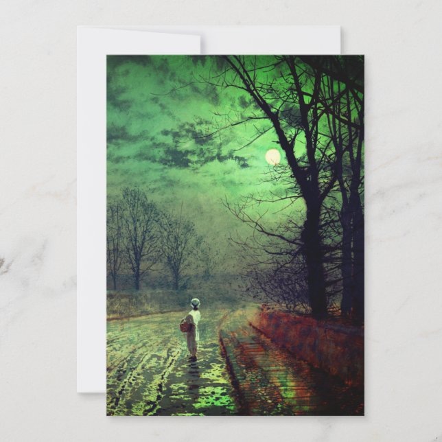 Invitation Marche au clair de lune  (Devant)