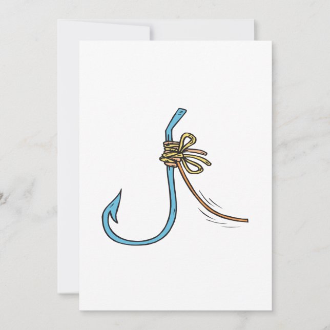 Invitation Marche de pêche (Devant)