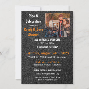 Invitation Marche et fête