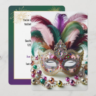 Invitation Mardi Gras