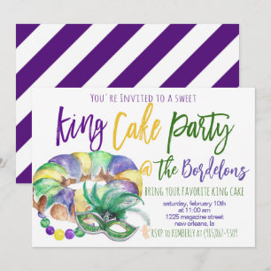 Invitation Mardi Gras