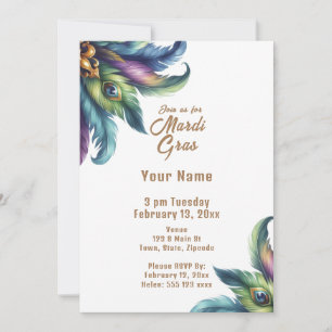 Invitation Mardi Gras