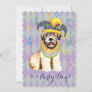 Invitation Mardi Gras Wheaten