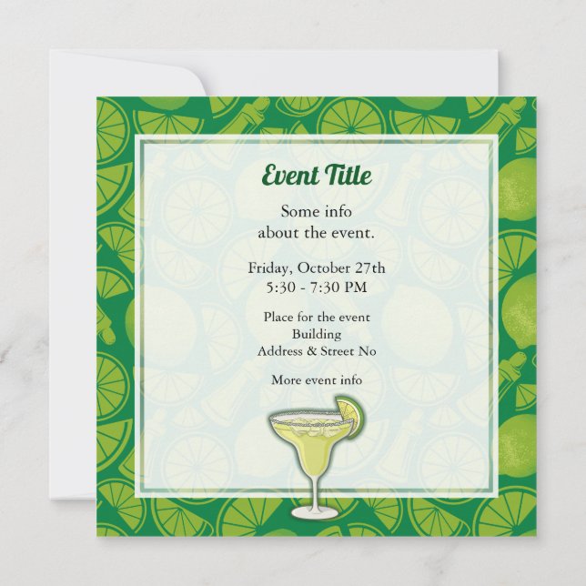 Invitation Margarita (Dos)