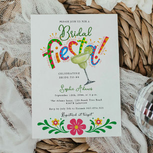 Invitation Margarita Cocktail Mexicaine Fiesta Fête des marié