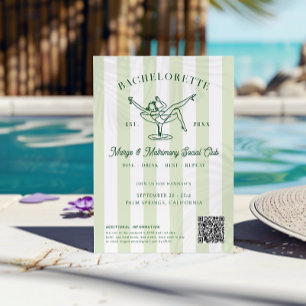 Invitation Margarita Social Club Week-end Enterrement de Vi