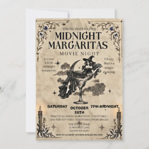Invitation Margaritas de minuit