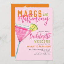 Marges & Mariage Margaritas Bachelorette Week-end