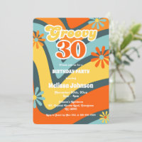 Marguerites à vague rétro Super 30e anniversaire v