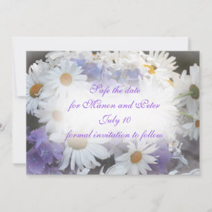 Invitation marguerites d'été