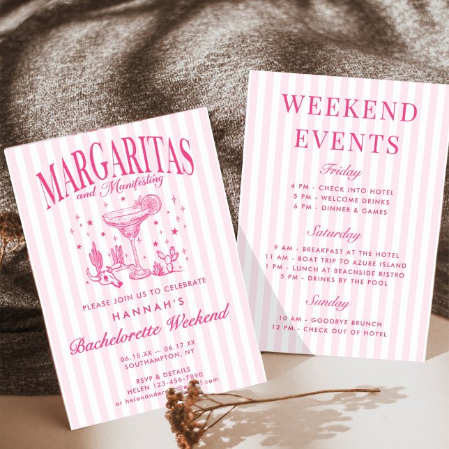 Invitation Marguerites et Matrimonie Rétro Modernes Rayées Ba (Créateur téléchargé)