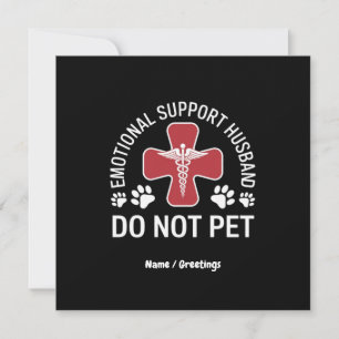 Invitation Mari Support émotionnel Ne Pas Caresser Les Pattes