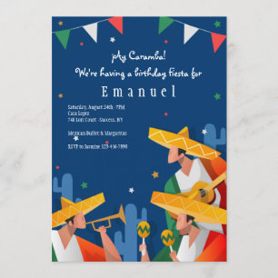 Invitation Mariachi Guys