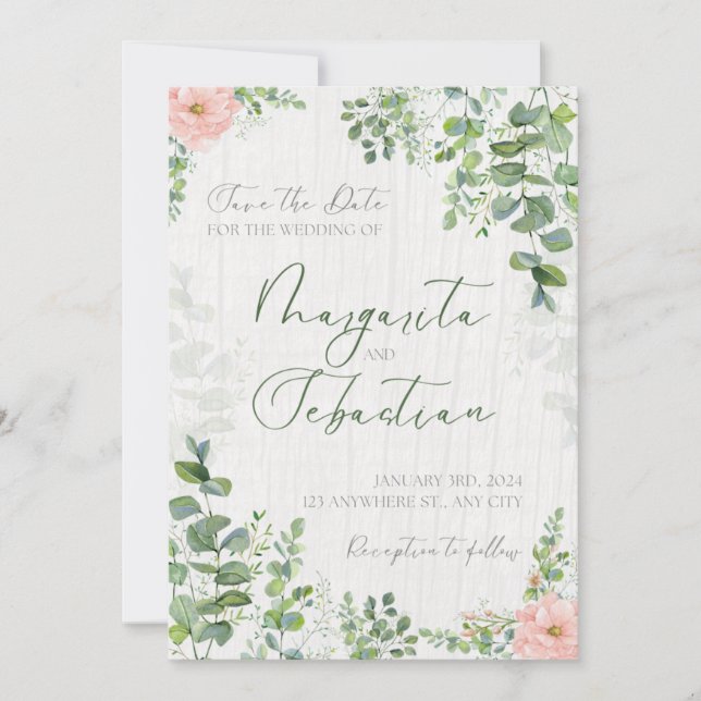 invitation mariage (Devant)