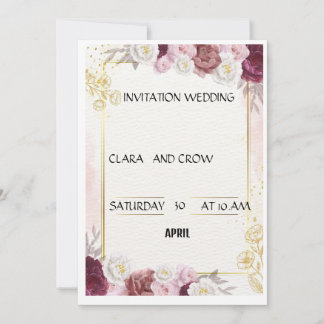INVITATION MARIAGE
