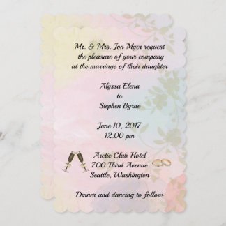 Invitation mariage