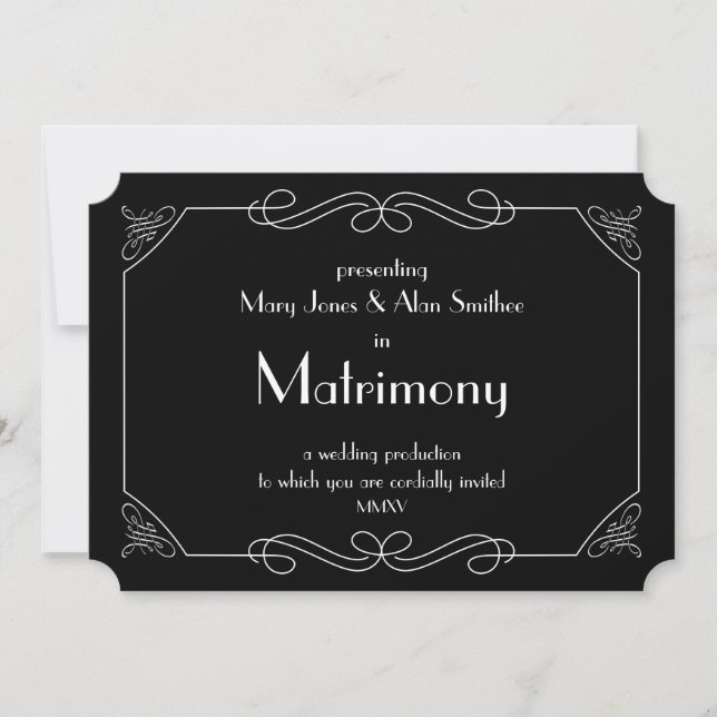 Invitation Mariage (Devant)