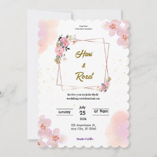 Invitation mariage