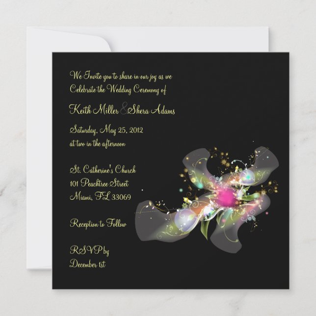 Invitation Mariage (Devant)