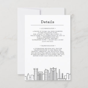 Invitation Mariage à Birmingham, Alabama Détails pour les i
