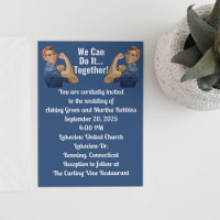 mariage à deux roses des années 1940